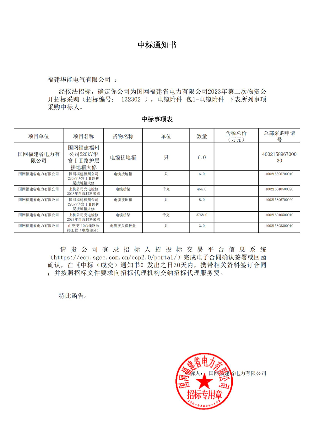 国网福建省电力有限公司2023年第二次物资公开招标采购.jpg